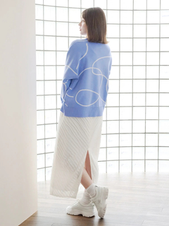 LUDIC PARK(ルディックパーク) |ラインジャガードニット