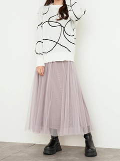 LUDIC PARK(ルディックパーク) |ラインジャガードニット