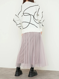 LUDIC PARK(ルディックパーク) |ラインジャガードニット