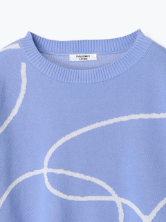 LUDIC PARK(ルディックパーク) |ラインジャガードニット