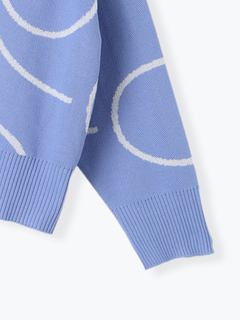 LUDIC PARK(ルディックパーク) |ラインジャガードニット