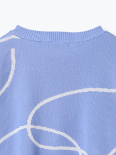 LUDIC PARK(ルディックパーク) |ラインジャガードニット