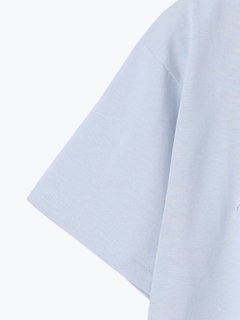 LUDIC PARK(ルディックパーク) |【接触冷感/吸水速乾/UV】フロッキープリント×ラメ刺繍ロゴTシャツ