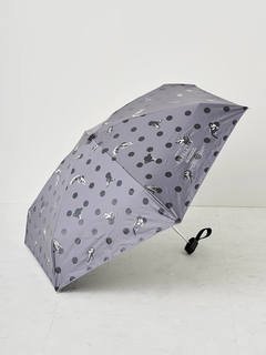 LUDIC PARK(ルディックパーク) |【沖昌之×Wpc.】遮光アンブレにゃん ドット ミニ折りたたみ傘