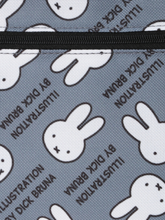 LUDIC PARK(ルディックパーク) |miffy ３連ポーチ グレー【ミッフィー】