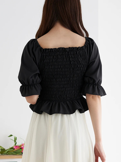 LUDIC PARK(ルディックパーク) |デシンシャーリングプルオーバー(無地/花柄)