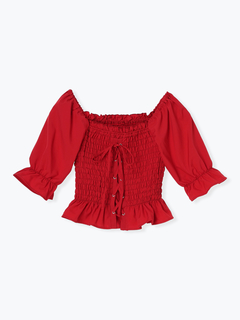 LUDIC PARK(ルディックパーク) |デシンシャーリングプルオーバー(無地/花柄)