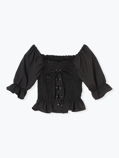 LUDIC PARK(ルディックパーク) |デシンシャーリングプルオーバー(無地/花柄)