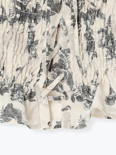 LUDIC PARK(ルディックパーク) |デシンシャーリングプルオーバー(無地/花柄)