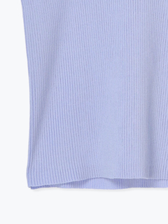 LUDIC PARK(ルディックパーク) |襟レースリブニットトップス