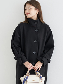 LUDIC PARK(ルディックパーク) |ウールスタンドカラーロングコート