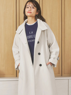 LUDIC PARK(ルディックパーク) |ウールスタンドカラーロングコート