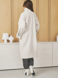 LUDIC PARK(ルディックパーク) |ウールスタンドカラーロングコート