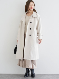 LUDIC PARK(ルディックパーク) |ウールスタンドカラーロングコート