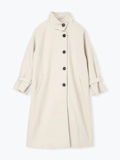 LUDIC PARK(ルディックパーク) |ウールスタンドカラーロングコート