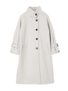 LUDIC PARK(ルディックパーク) |ウールスタンドカラーロングコート