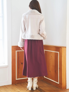 LUDIC PARK(ルディックパーク) |スエードファーライダースジャケット