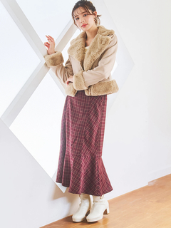 LUDIC PARK(ルディックパーク) |スエードファーライダースジャケット