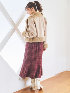 LUDIC PARK(ルディックパーク) |スエードファーライダースジャケット