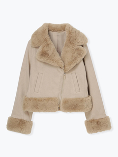 LUDIC PARK(ルディックパーク) |スエードファーライダースジャケット