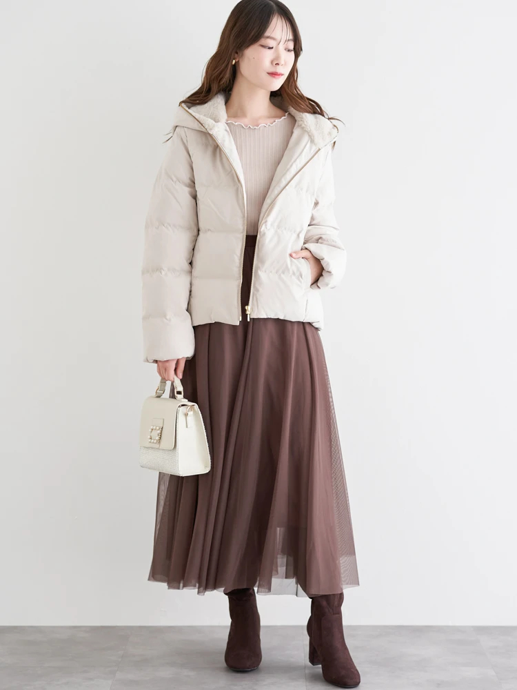 フードファーダウンジャケット / LUDIC PARK（ルディックパーク）の