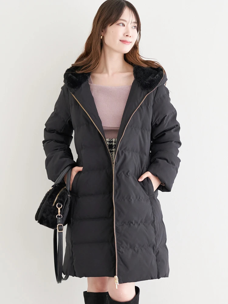 フードファーロングダウンジャケット / LUDIC PARK（ルディックパーク