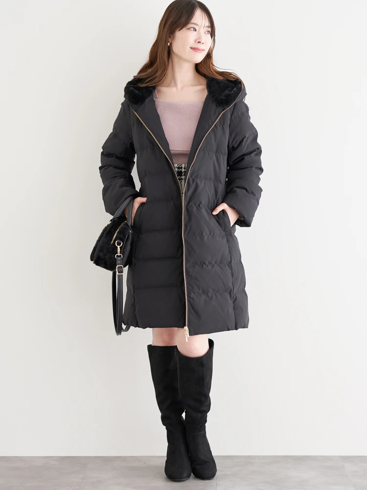 フードファーロングダウンジャケット / LUDIC PARK（ルディックパーク