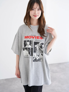 LUDIC PARK(ルディックパーク) |ヘップバーンMOVIEプリントTシャツ