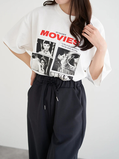 LUDIC PARK(ルディックパーク) |ヘップバーンMOVIEプリントTシャツ