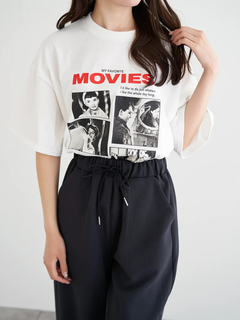 LUDIC PARK(ルディックパーク) |ヘップバーンMOVIEプリントTシャツ