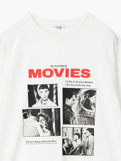 LUDIC PARK(ルディックパーク) |ヘップバーンMOVIEプリントTシャツ