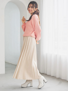 LUDIC PARK(ルディックパーク) |Vネックミルキーニットトップス