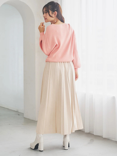 LUDIC PARK(ルディックパーク) |Vネックミルキーニットトップス