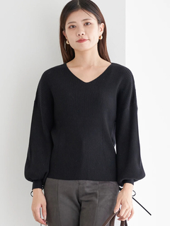 LUDIC PARK(ルディックパーク) |Vネックミルキーニットトップス