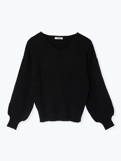 LUDIC PARK(ルディックパーク) |Vネックミルキーニットトップス