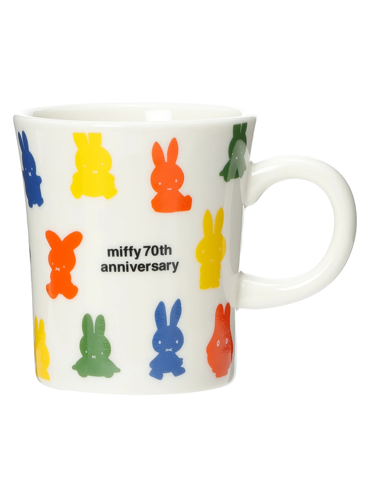 miffy たっぷりマグ フラワーパターン イエロー【ミッフィー】 / Hare
