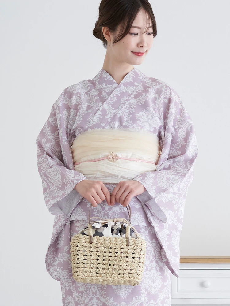 【極美品】グレイル 浴衣セット キャミワンピース 2ウェイ 小物付き 三上悠亜 3点セット2Way花柄セパレート浴衣[fy001] | レディース