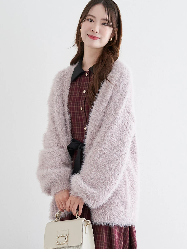 シャギーニットゆるカーディガン / LUDIC PARK（ルディックパーク）の