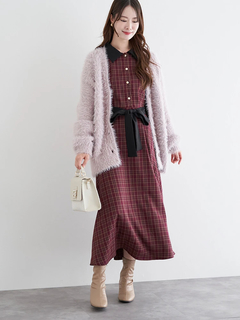 LUDIC PARK(ルディックパーク) |シャギーニットゆるカーディガン