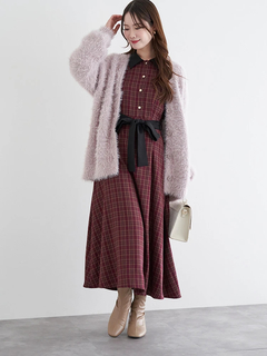 LUDIC PARK(ルディックパーク) |シャギーニットゆるカーディガン