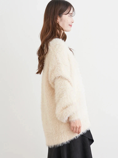 LUDIC PARK(ルディックパーク) |シャギーニットゆるカーディガン