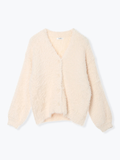 LUDIC PARK(ルディックパーク) |シャギーニットゆるカーディガン