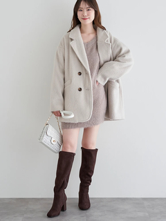 LUDIC PARK(ルディックパーク) |シャギーテーラーコート