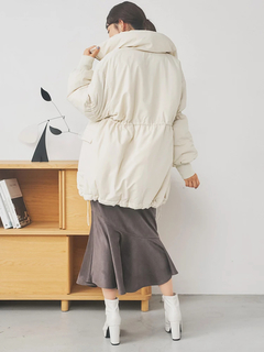 LUDIC PARK(ルディックパーク) |[2WAY]スタンドカラーリバーシブル中綿ドロストブルゾン