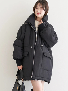 LUDIC PARK(ルディックパーク) |[2WAY]スタンドカラーリバーシブル中綿ドロストブルゾン