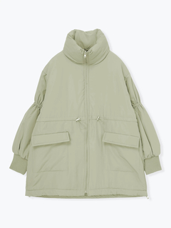 LUDIC PARK(ルディックパーク) |[2WAY]スタンドカラーリバーシブル中綿ドロストブルゾン