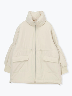 LUDIC PARK(ルディックパーク) |[2WAY]スタンドカラーリバーシブル中綿ドロストブルゾン