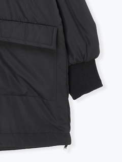 LUDIC PARK(ルディックパーク) |[2WAY]スタンドカラーリバーシブル中綿ドロストブルゾン