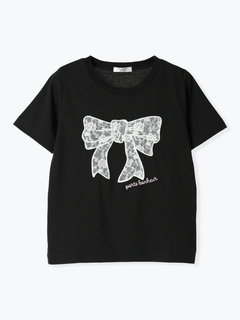 LUDIC PARK(ルディックパーク) |レースリボンTシャツ