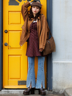 LUDIC PARK(ルディックパーク) |ビンテージスエードステンカラーブルゾン